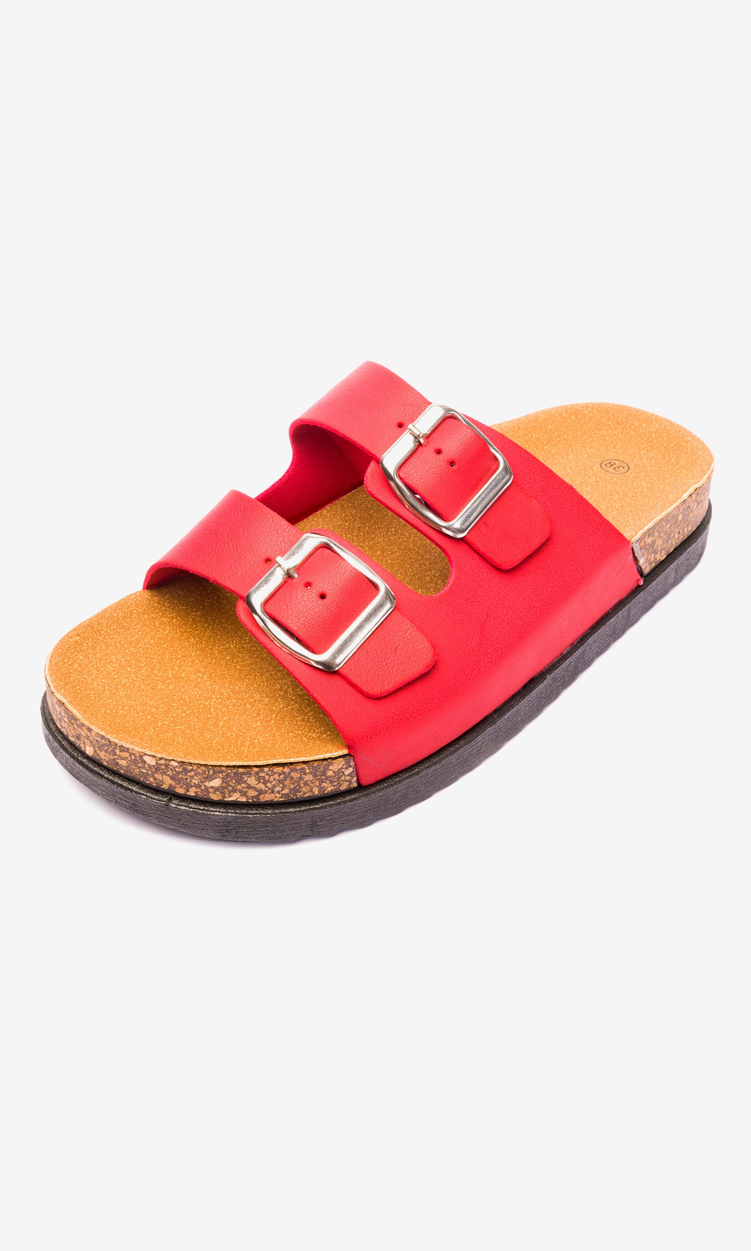 Sandalia Mujer Rojo Arlequin Chancleta Chancleta